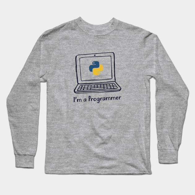 Trust Me I'm Python Programmer Long Sleeve T-Shirt by zadaID